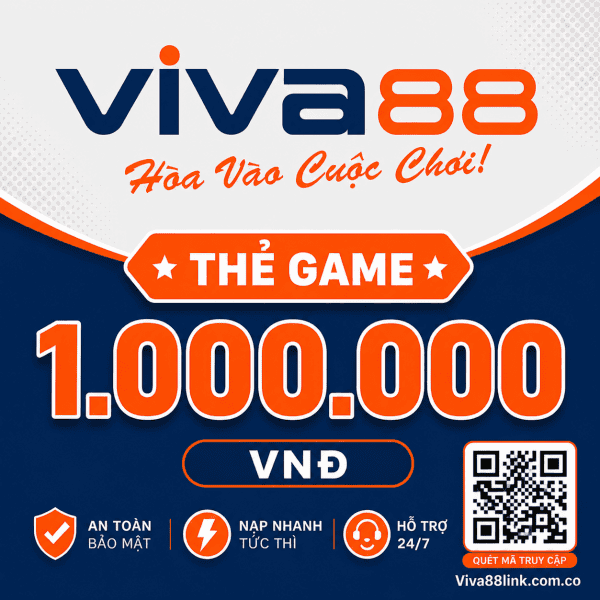 Thẻ Viva88 mệnh giá 1.000.000 VNĐ