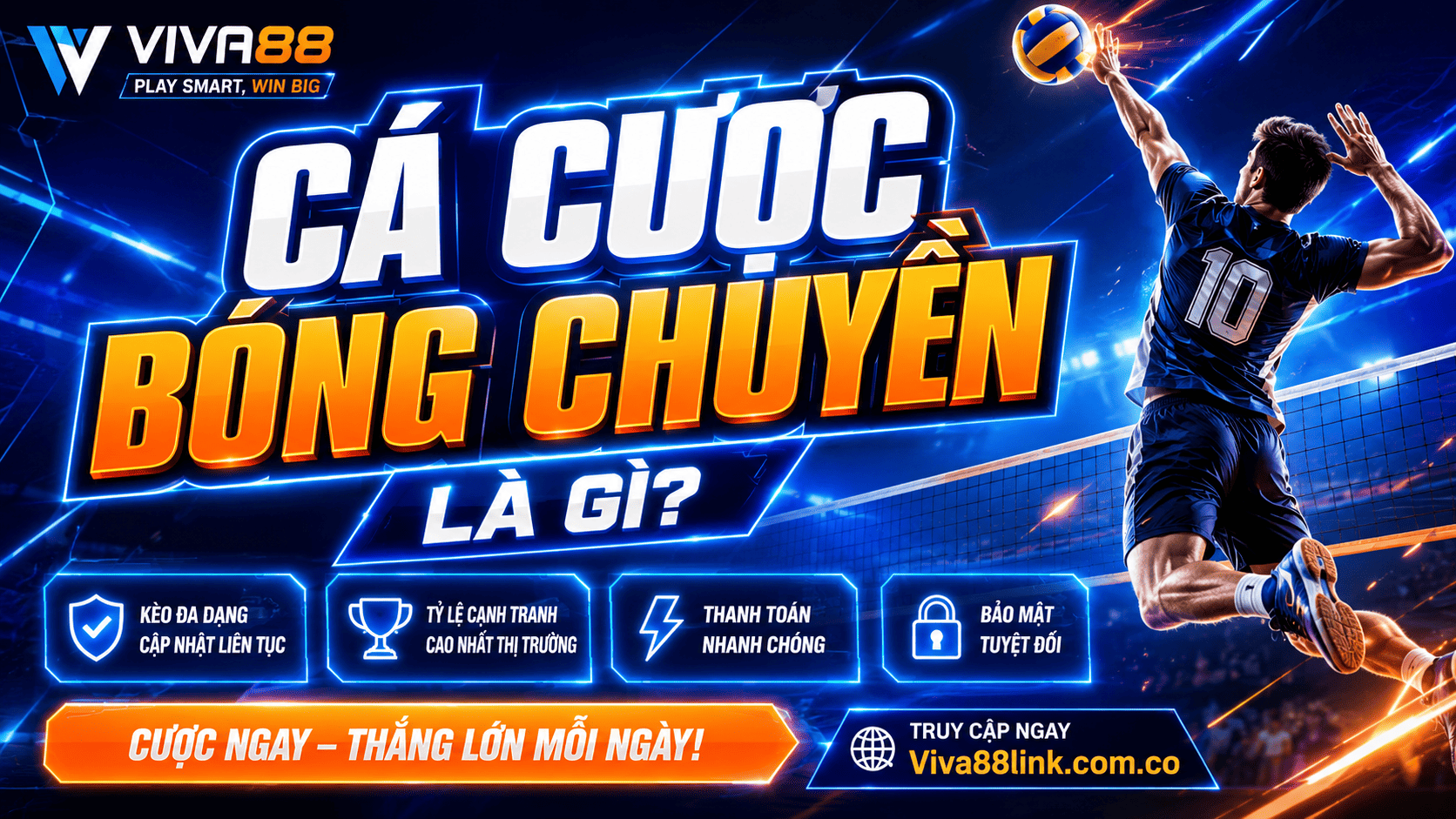 Cá cược bóng chuyền là gì? Kinh nghiệm bắt kèo chuẩn tại Viva88 Cá cược bóng chuyền là gì? Kinh nghiệm bắt kèo chuẩn tại Viva88