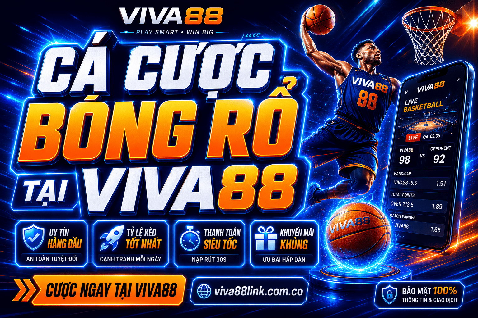 Hướng dẫn cá cược bóng rổ tại Viva88 với kinh nghiệm đặt kèo dễ thắng Huong dan ca cuoc bong ro tai Viva88 voi kinh nghiem dat keo de thang