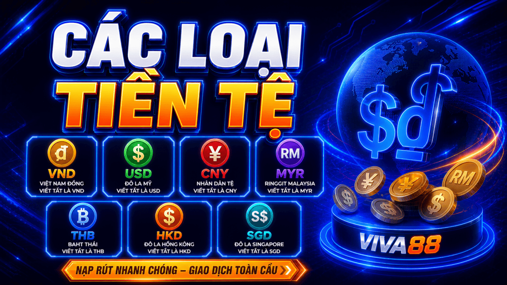 Các loại tiền tệ Các loại tiền tệ