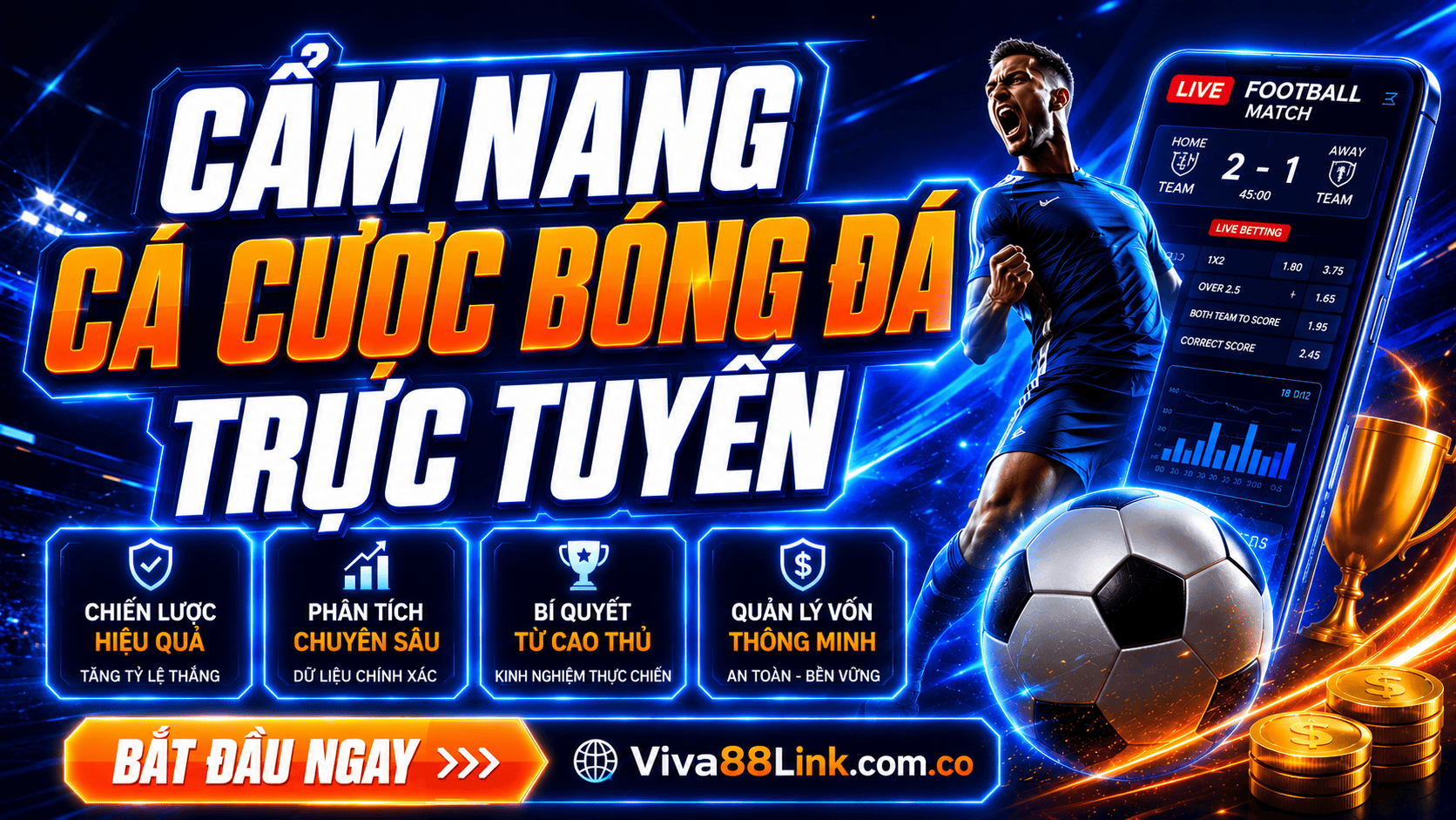 Cược bóng đá online nổi bật với đa dạng hình thức cược Cược bóng đá online nổi bật với đa dạng hình thức cược