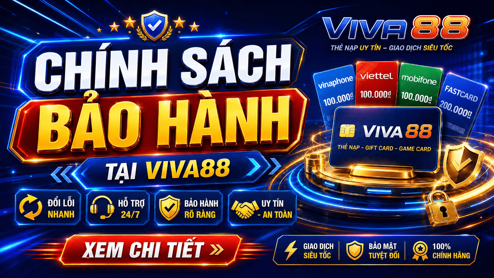 Chính sách bảo hành tại Viva88 Chính sách bảo hành tại Viva88
