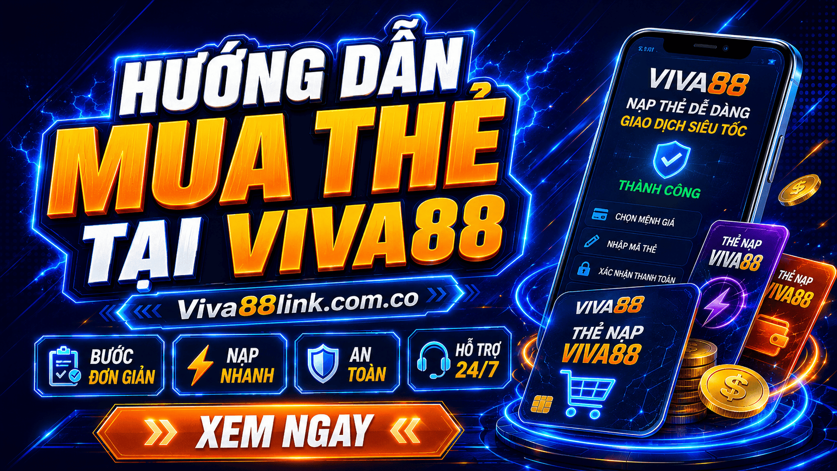 Hướng dẫn mua thẻ nạp Viva88 trên website Hướng dẫn mua thẻ nạp Viva88 trên website