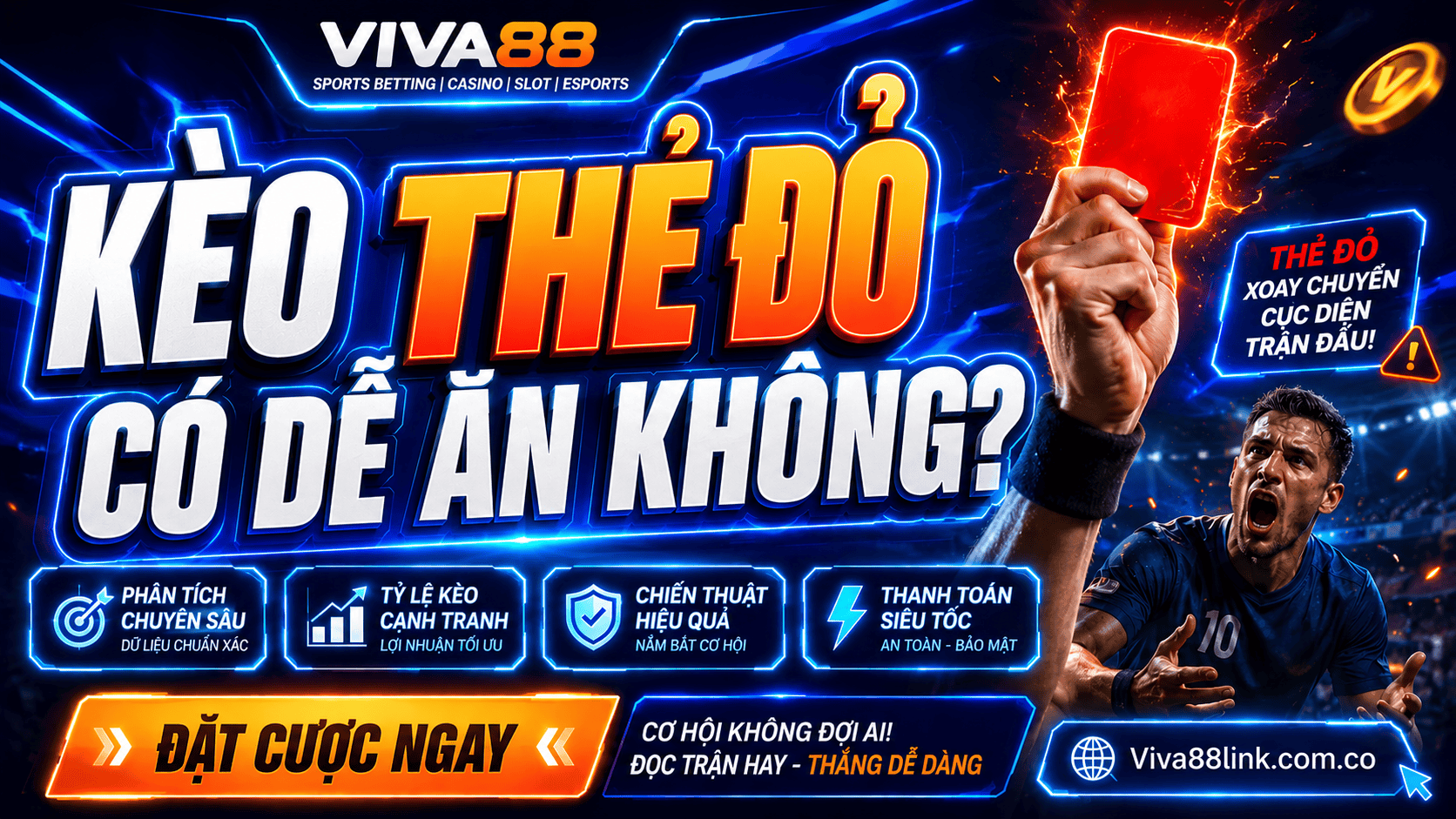 Kèo thẻ đỏ có dễ ăn không và cách soi kèo hiệu quả tại Viva88 Kèo thẻ đỏ có dễ ăn không và cách soi kèo hiệu quả tại Viva88