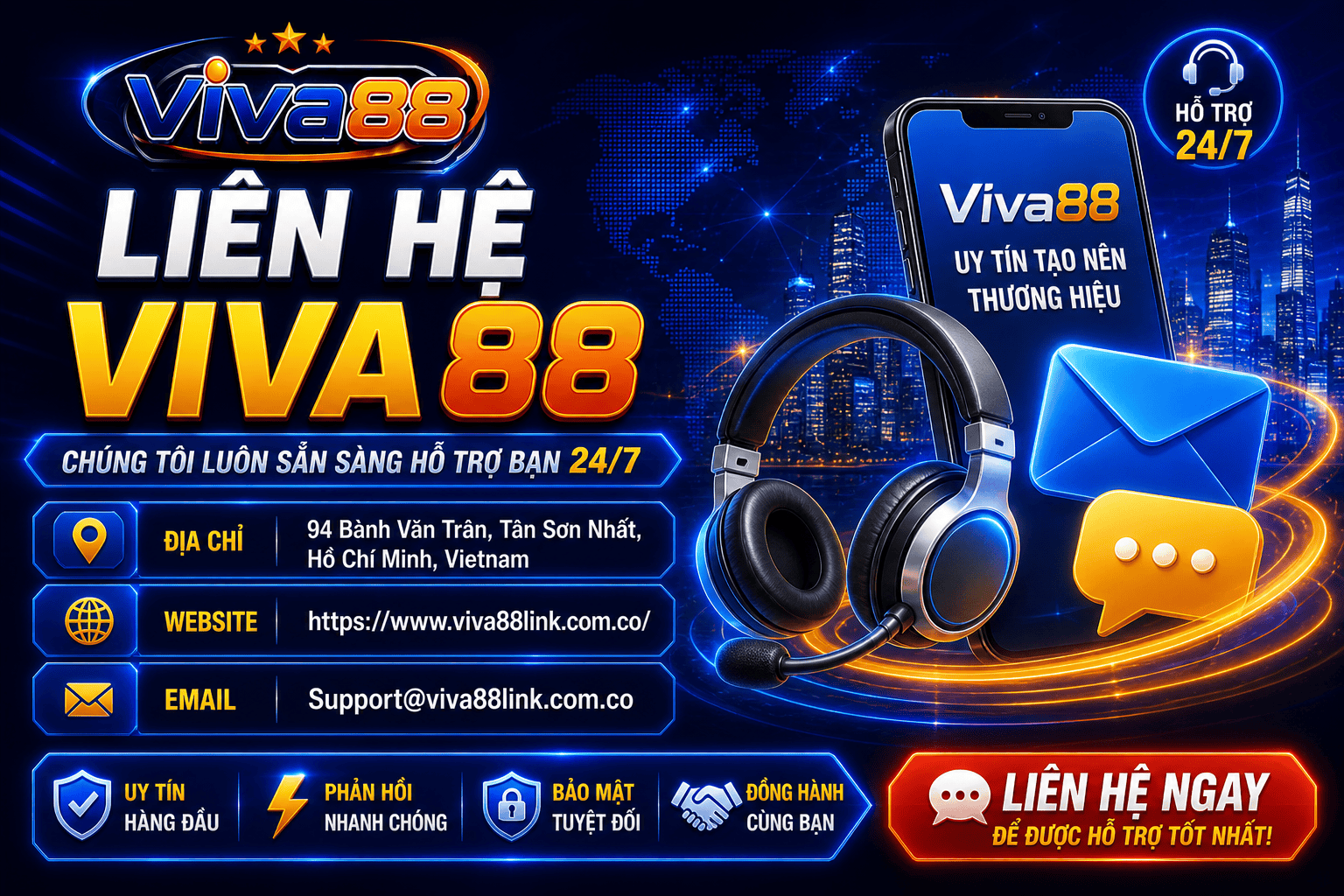 Liên hệ Viva88 Liên hệ Viva88