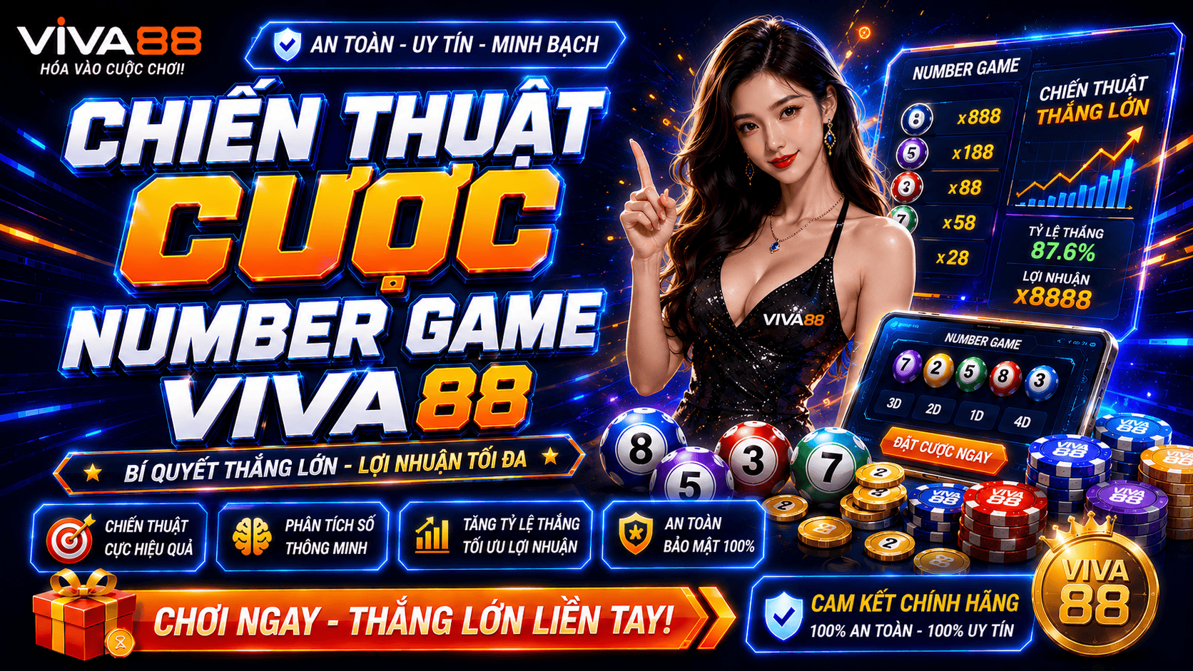 Chiến thuật cược Number Game tỷ lệ thắng cao Chiến thuật cược Number Game tỷ lệ thắng cao