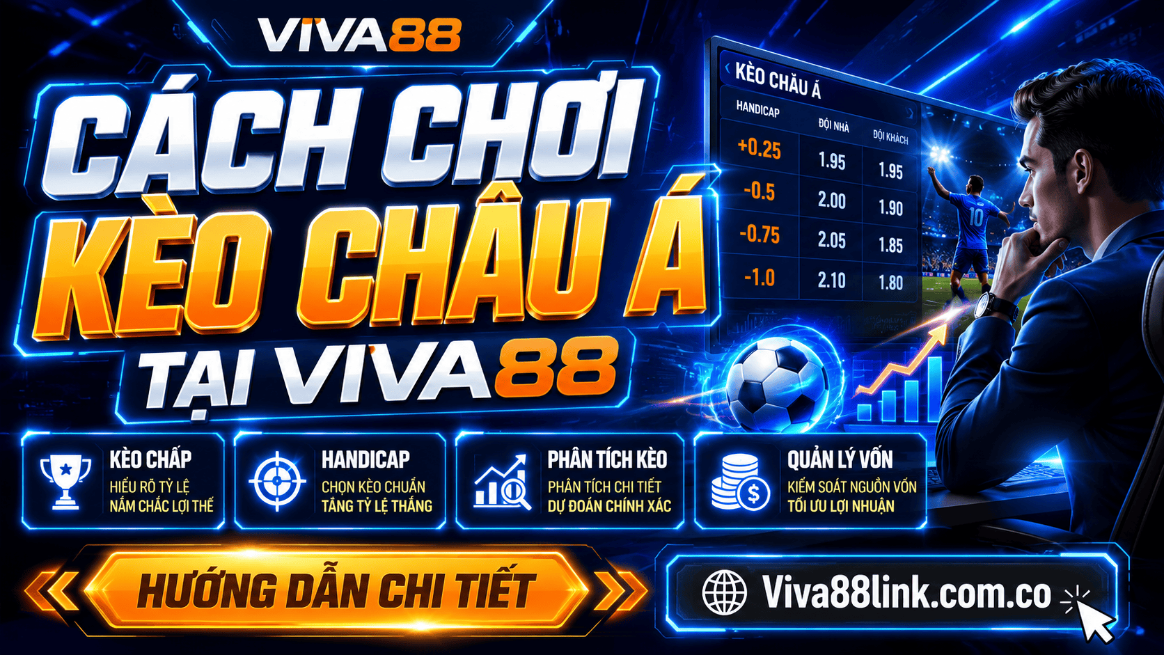 Cách chơi kèo Châu Á cho người mới bắt đầu tại Viva88 Cách chơi kèo Châu Á cho người mới bắt đầu tại Viva88