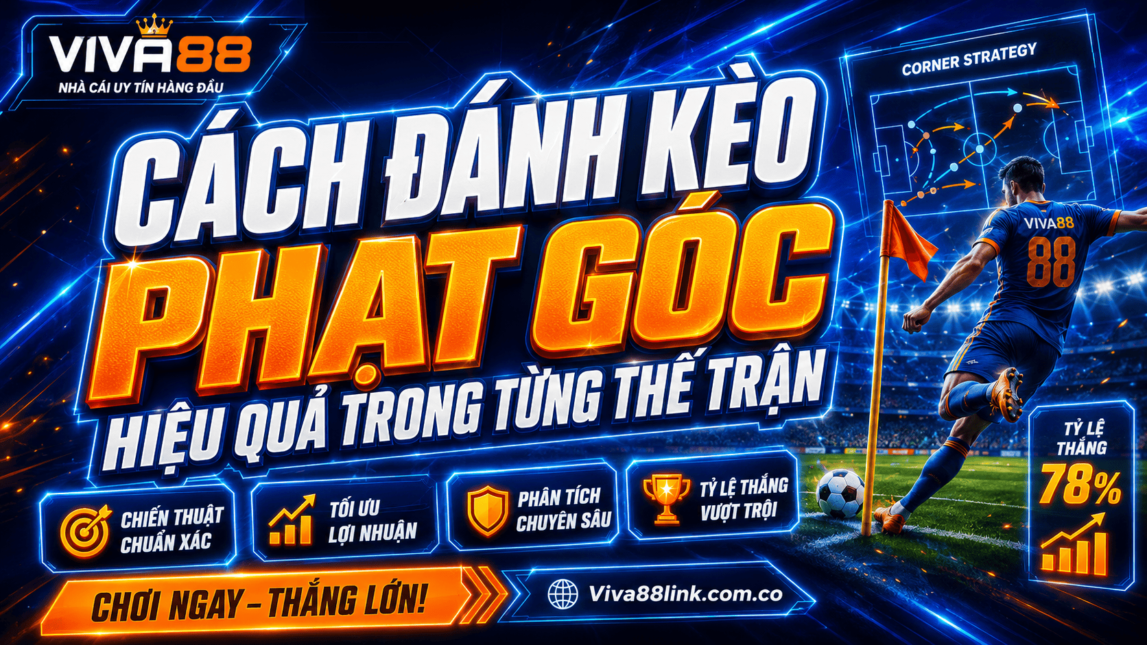 Cách đánh kèo phạt góc hiệu quả trong từng thế trận Cách đánh kèo phạt góc hiệu quả trong từng thế trận