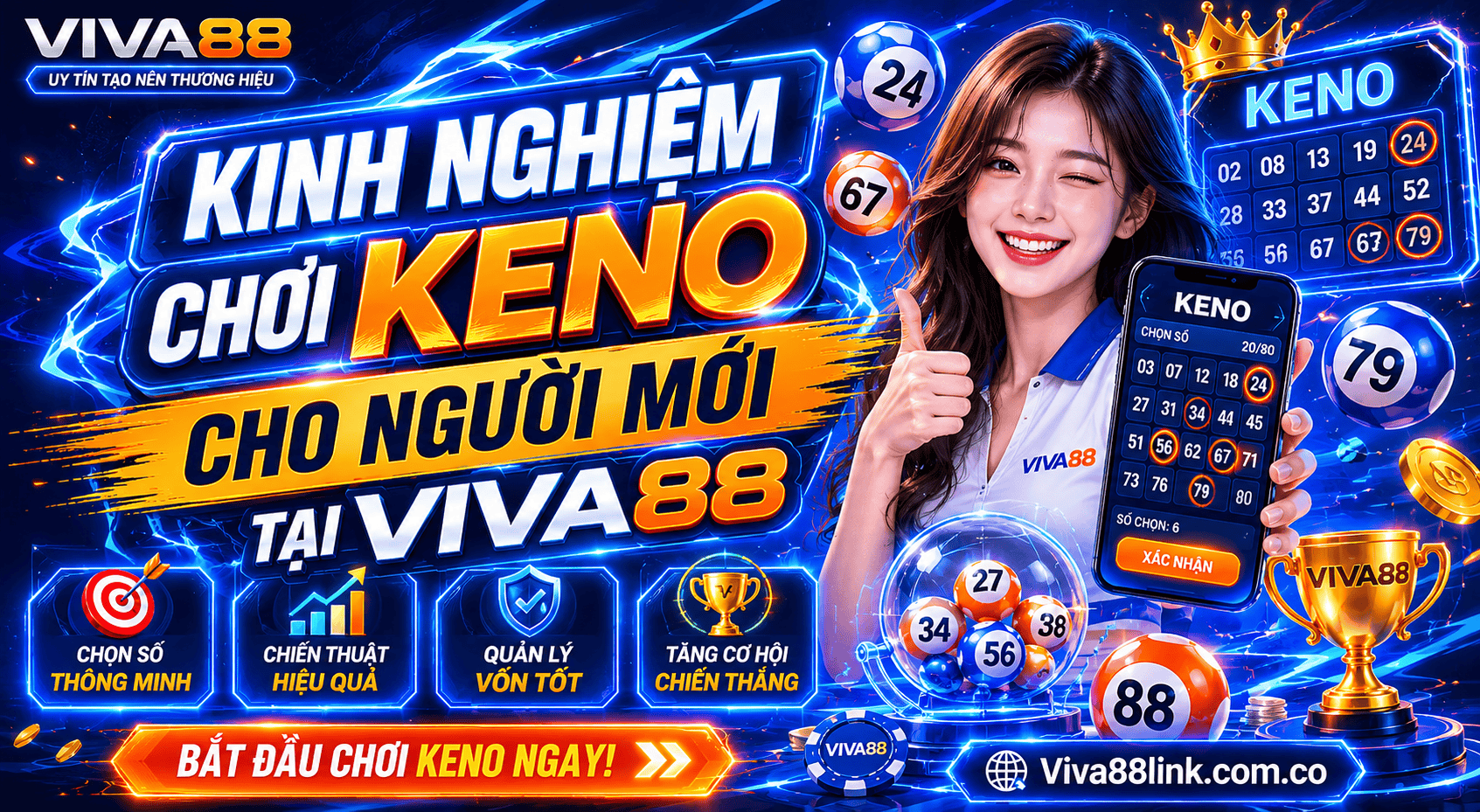 Kinh nghiệm chơi Keno cho người mới tại Viva88 Kinh nghiệm chơi Keno cho người mới tại Viva88