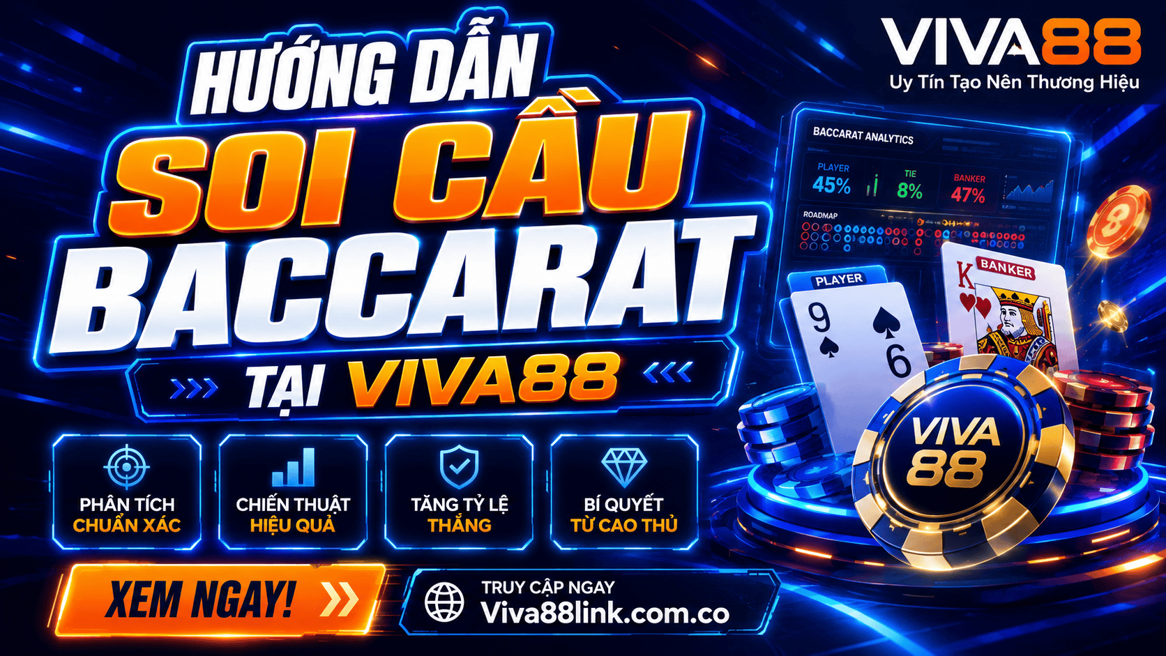 Hướng dẫn soi cầu Baccarat và dự đoán xu hướng tại Viva88 Hướng dẫn soi cầu Baccarat và dự đoán xu hướng tại Viva88
