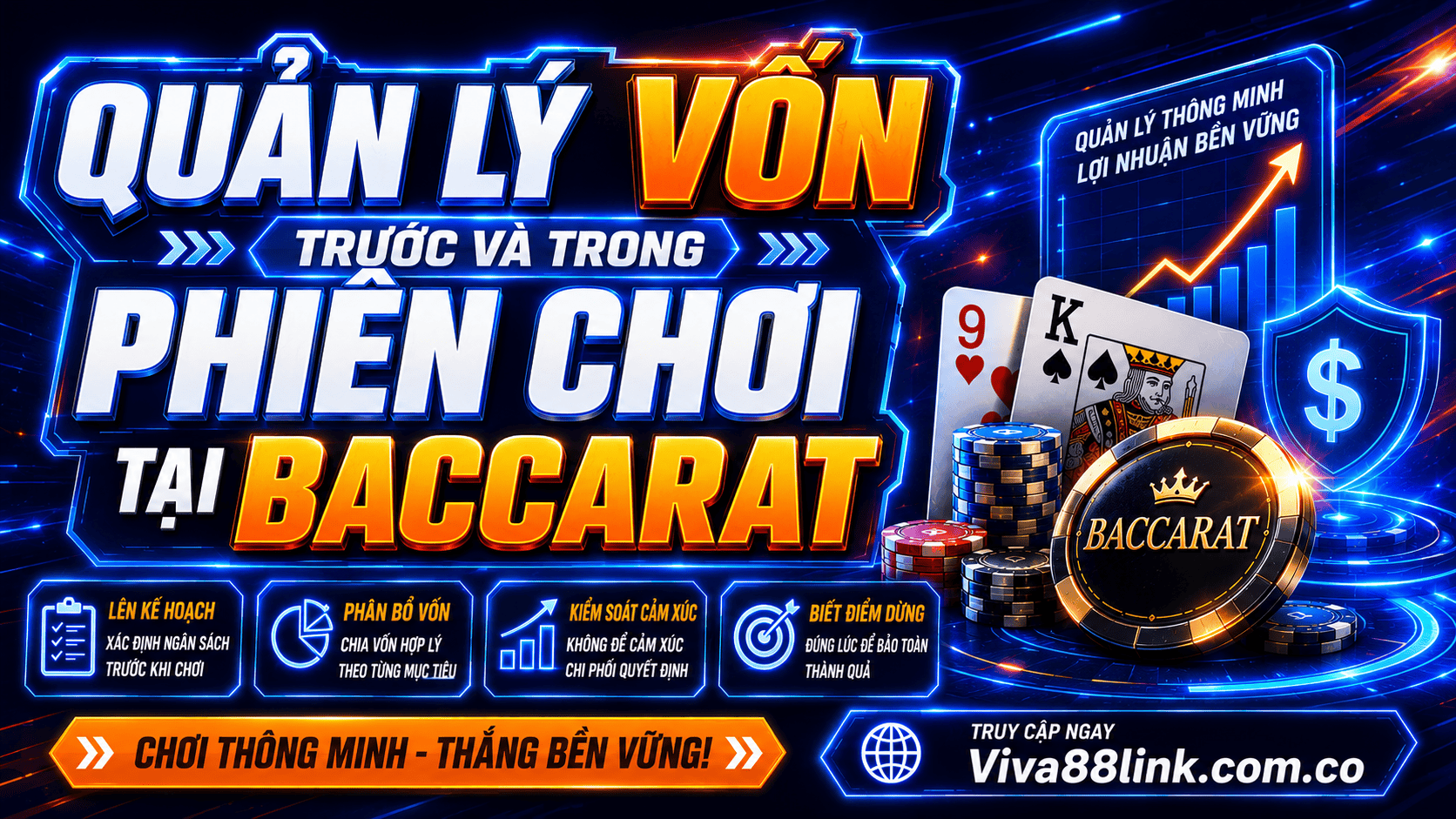 Quản lý vốn trước và trong phiên chơi tại Baccarat Quản lý vốn trước và trong phiên chơi tại Baccarat
