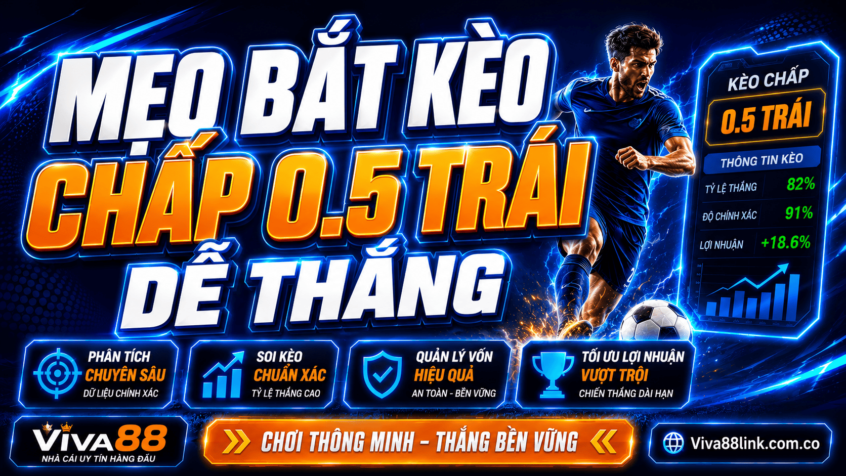 Mẹo bắt kèo chấp 0.5 trái dễ thắng Mẹo bắt kèo chấp 0.5 trái dễ thắng