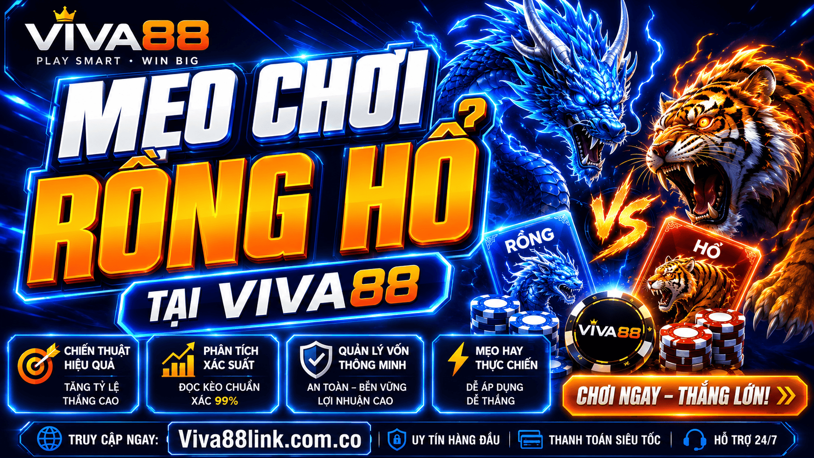 Mẹo chơi Rồng Hổ hiệu quả khi tham gia tại nhà cái Viva88 Mẹo chơi Rồng Hổ hiệu quả khi tham gia tại nhà cái Viva88