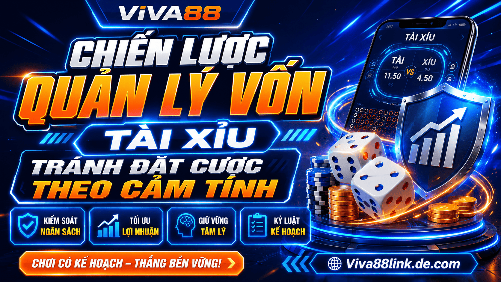 Chiến lược quản lý vốn tài xỉu tránh đặt cược theo cảm tính Chiến lược quản lý vốn tài xỉu tránh đặt cược theo cảm tính