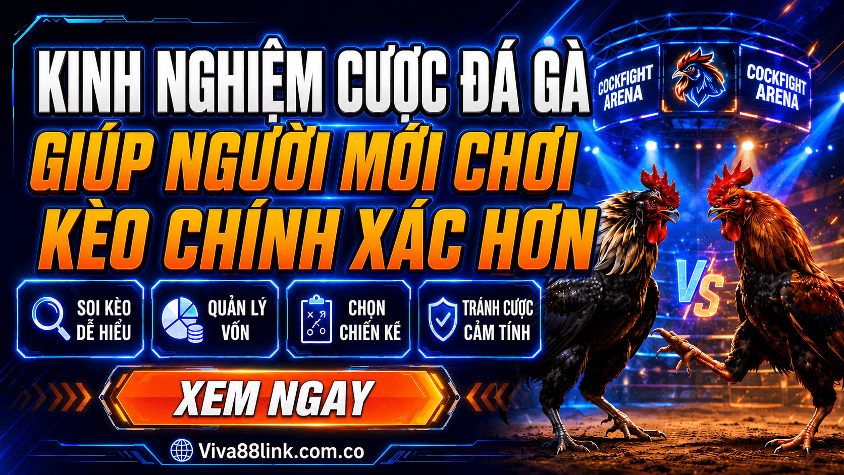 Kinh nghiệm cược đá gà giúp người mới chơi kèo chính xác hơn Kinh nghiệm cược đá gà giúp người mới chơi kèo chính xác hơn
