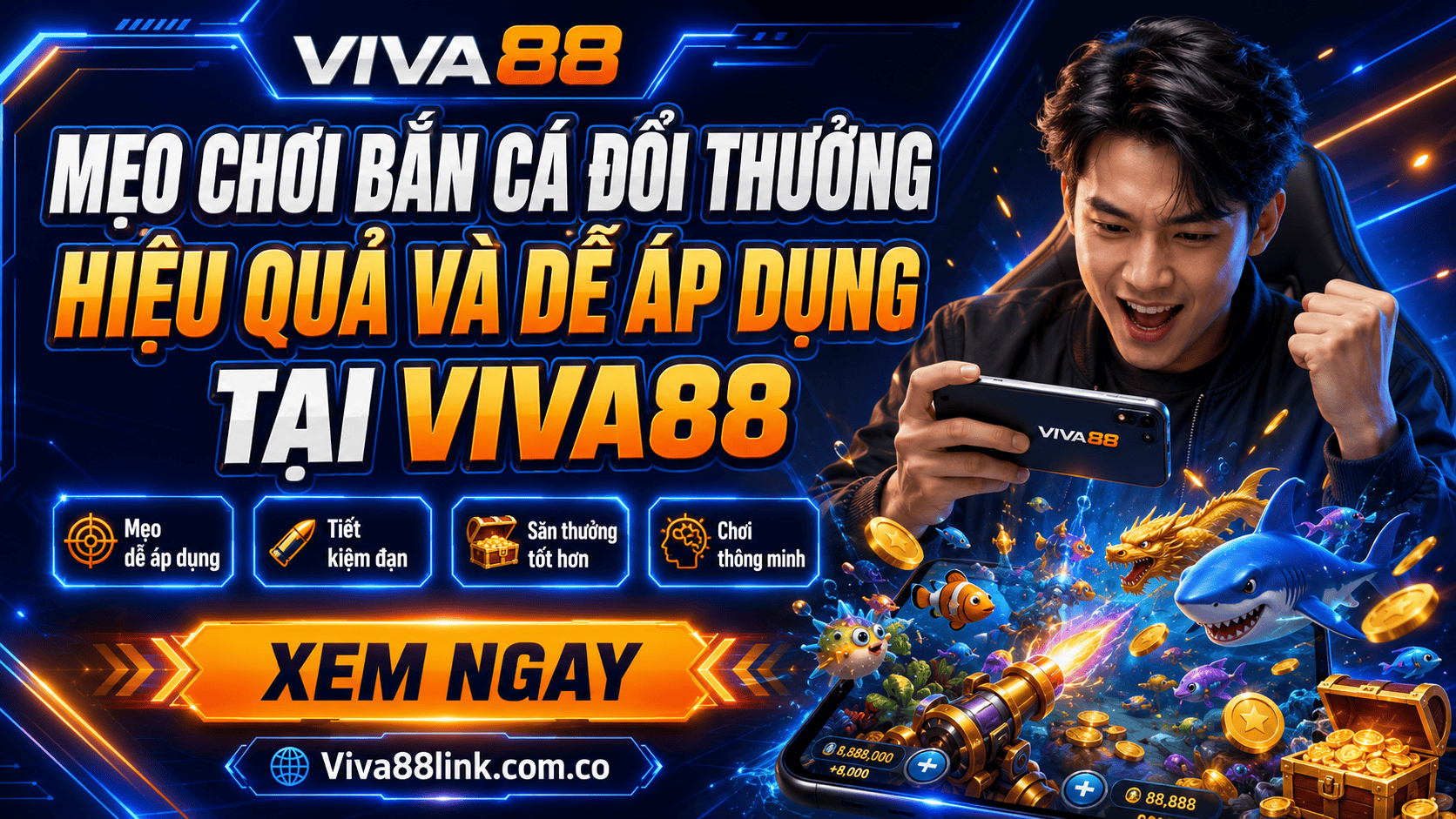 Mẹo chơi bắn cá đổi thưởng hiệu quả và dễ áp dụng tại Viva88 Mẹo chơi bắn cá đổi thưởng hiệu quả và dễ áp dụng tại Viva88