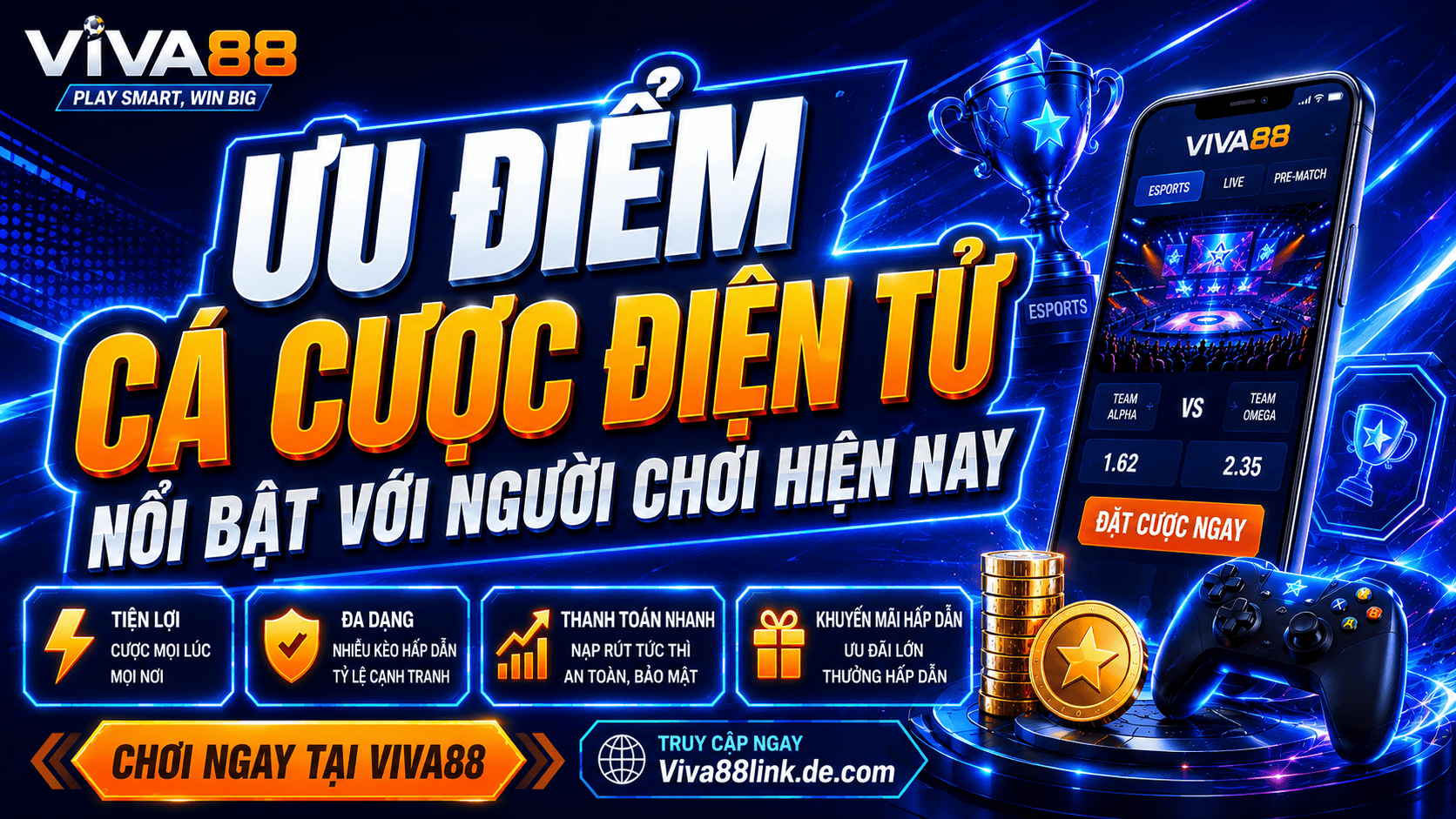 Ưu điểm cá cược điện tử nổi bật với người chơi hiện nay Ưu điểm cá cược điện tử nổi bật với người chơi hiện nay