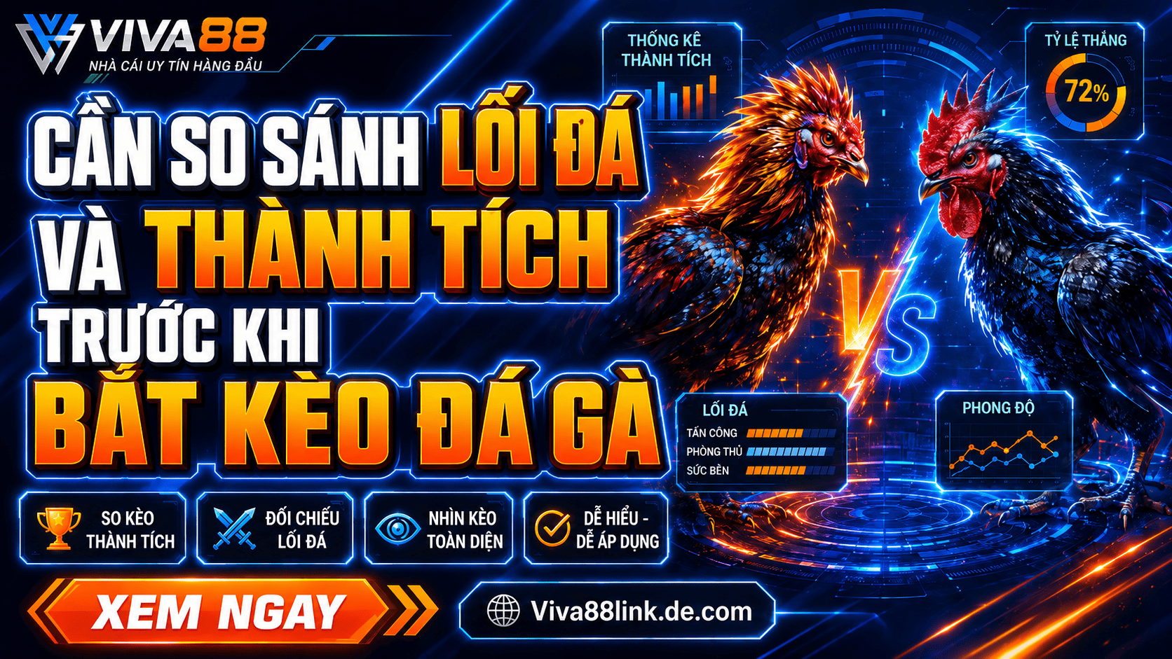 Cần so sánh lối đá và thành tích trước khi bắt kèo đá gà Cần so sánh lối đá và thành tích trước khi bắt kèo đá gà