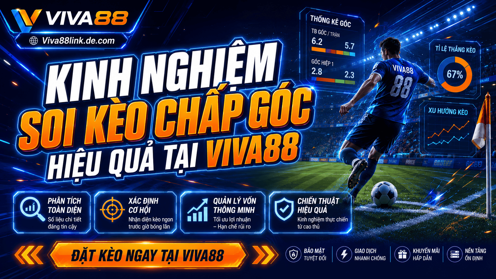 Kinh nghiệm soi kèo chấp góc hiệu quả tại Viva88 Kinh nghiệm soi kèo chấp góc hiệu quả tại Viva88