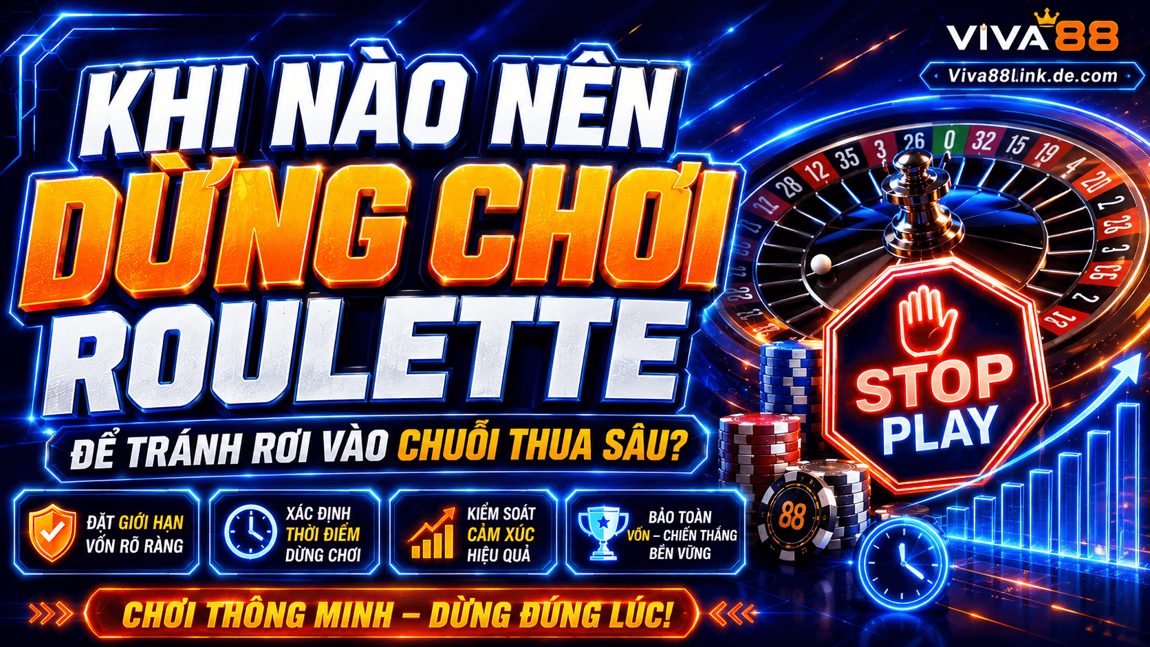 Khi nào nên dừng chơi Roulette để tránh rơi vào chuỗi thua sâu? Khi nào nên dừng chơi Roulette để tránh rơi vào chuỗi thua sâu?