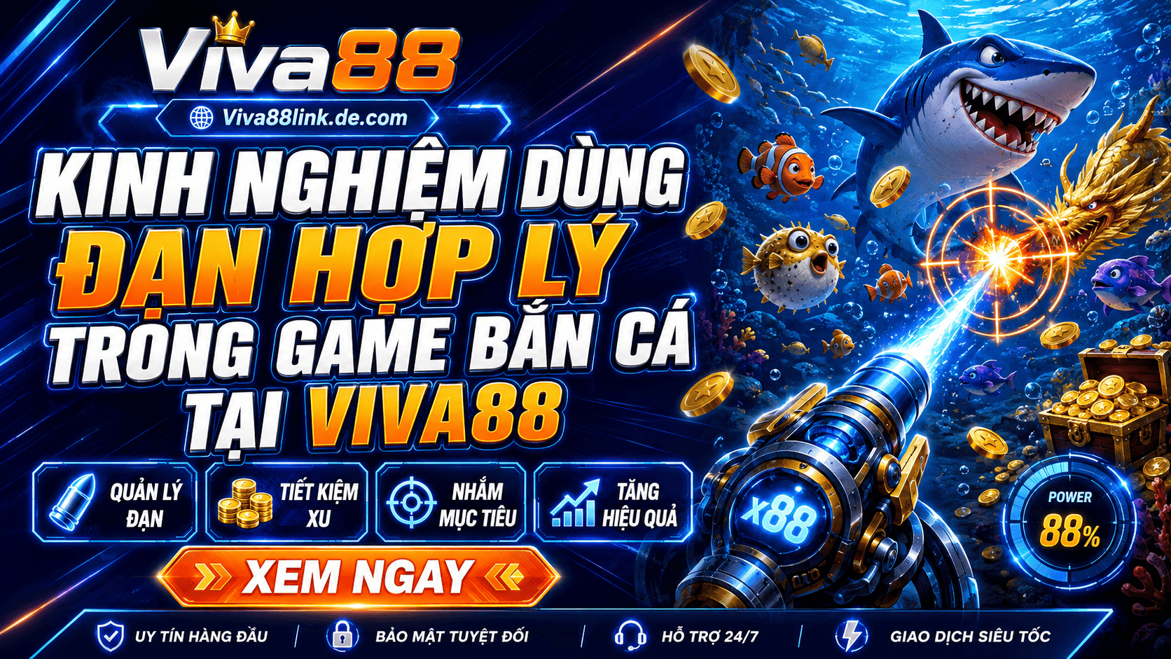 Kinh nghiệm dùng đạn hợp lý trong game bắn cá tại Viva88 Kinh nghiệm dùng đạn hợp lý trong game bắn cá tại Viva88
