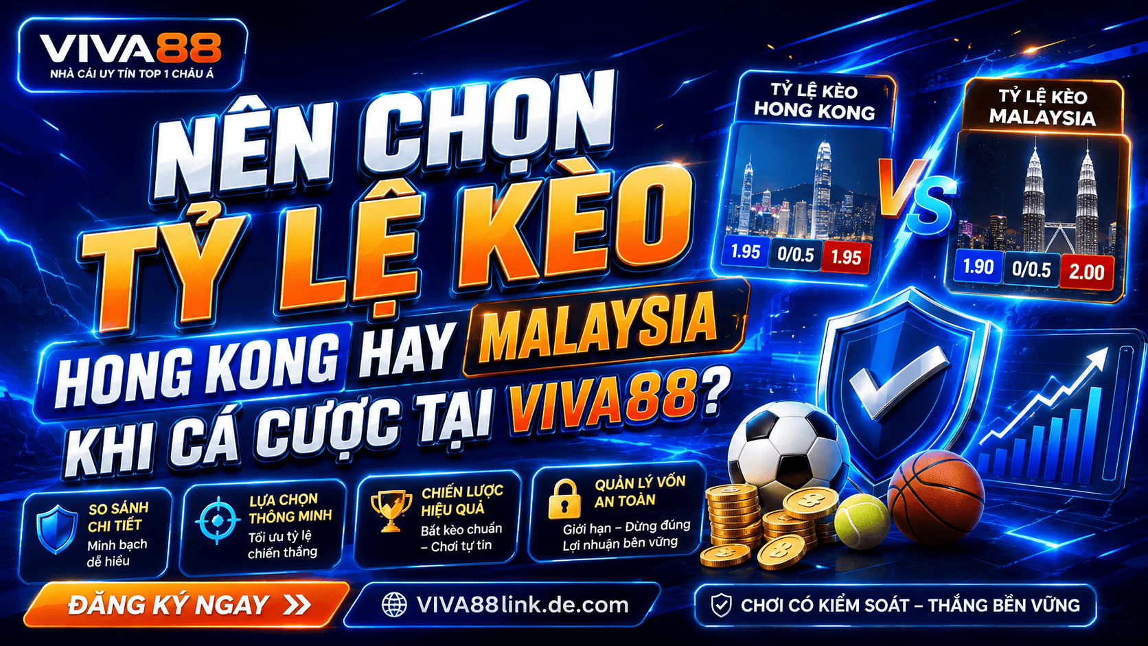 Nên chọn tỷ lệ kèo Hong Kong hay Malaysia khi cá cược tại Viva88? Nên chọn tỷ lệ kèo Hong Kong hay Malaysia khi cá cược tại Viva88?